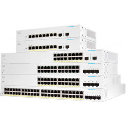 Cisco CBS220-48P-4X-EU verkkokytkin Hallittu L2 Gigabit Ethernet (10 100 1000) Power over Ethernet -tuki Valkoinen