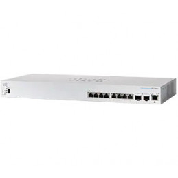 Cisco CBS350 Hallittu L3 10G Ethernet (100 1000 10000) 1U Musta, Harmaa