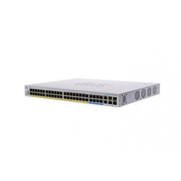 Cisco CBS350 Hallittu L3 Gigabit Ethernet (10 100 1000) Power over Ethernet -tuki 1U Musta, Harmaa