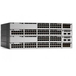 Cisco Catalyst C9300-48U-A verkkokytkin Hallittu L2 L3 Gigabit Ethernet (10 100 1000) Harmaa