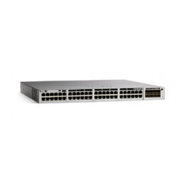 Cisco Catalyst C9300-48UXM-E verkkokytkin Hallittu L2 L3 10G Ethernet (100 1000 10000) Power over Ethernet -tuki 1U Harmaa