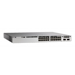 Cisco Catalyst C9300-24UX-E verkkokytkin Hallittu L2 L3 10G Ethernet (100 1000 10000) Power over Ethernet -tuki 1U Harmaa