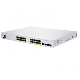 Cisco CBS350-24P-4X-EU verkkokytkin Hallittu L2 L3 Gigabit Ethernet (10 100 1000) Hopea