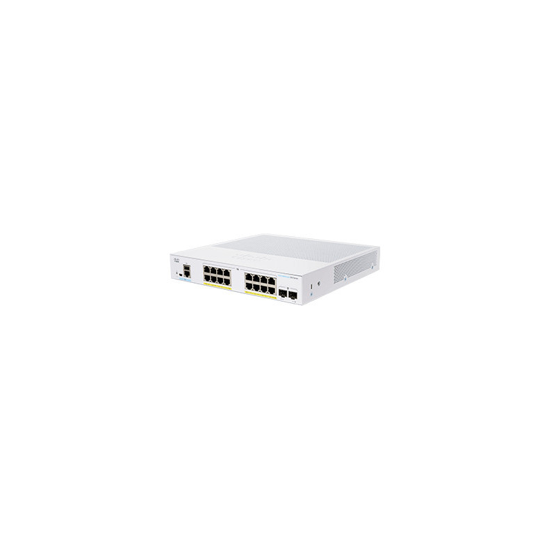 Cisco CBS350-16P-E-2G-EU verkkokytkin Hallittu L2 L3 Gigabit Ethernet (10 100 1000) Hopea