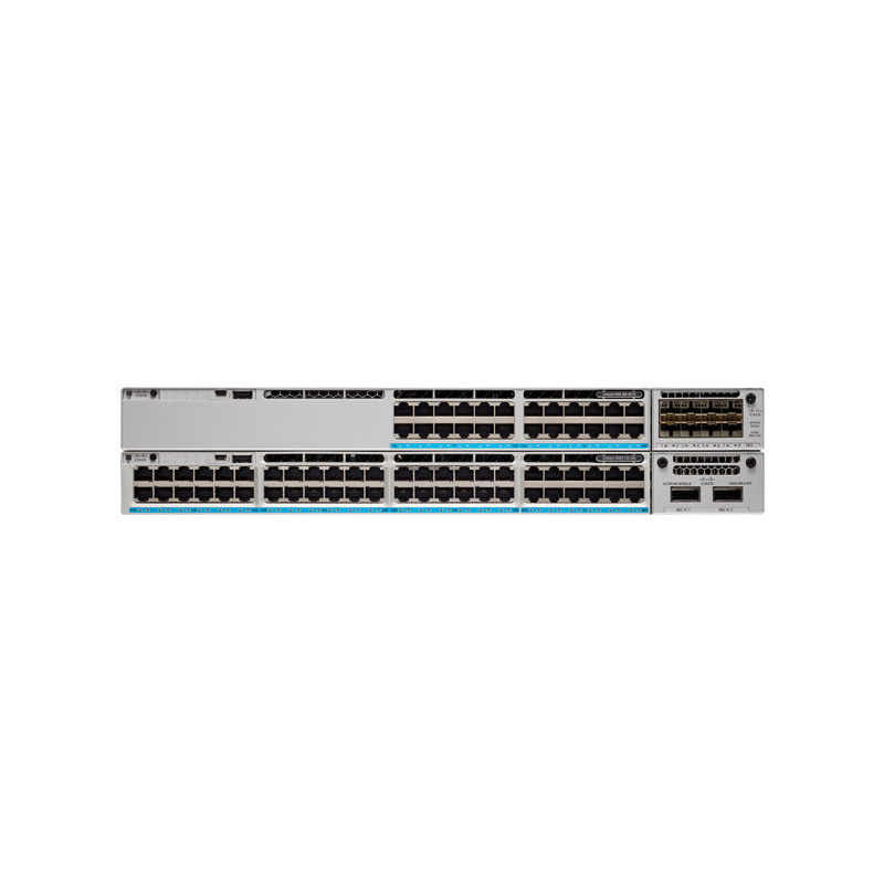 Cisco Catalyst C9300-48S-E verkkokytkin Hallittu L2 L3 Ei mitään Harmaa