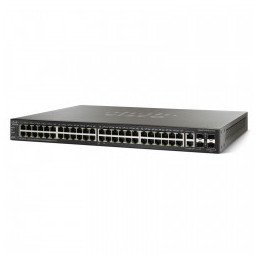 Cisco SF500-48-K9-G5 verkkokytkin Hallittu L2 Musta