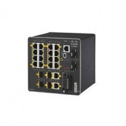 Cisco IE-2000-16TC-B verkkokytkin Hallittu L2 Fast Ethernet (10 100) Musta