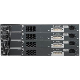 Cisco Catalyst WS-C2960X-48TS-LL verkkokytkin Hallittu L2 L3 Gigabit Ethernet (10 100 1000) Musta