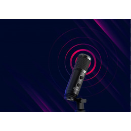 Lorgar LRG-CMT313 mikrofoni Musta Pelikonsolimikrofoni