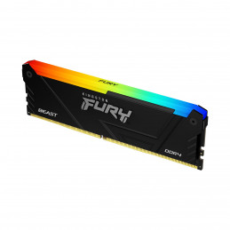 Kingston Technology FURY Beast RGB muistimoduuli 8 GB 1 x 8 GB DDR4 3733 MHz