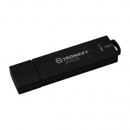 Kingston Technology IronKey D500S USB-muisti 64 GB USB A-tyyppi 3.2 Gen 1 (3.1 Gen 1) Musta