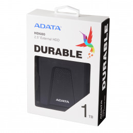 ADATA HD680 ulkoinen kovalevy 1000 GB Musta