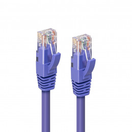 Microconnect MC-UTP6A20P verkkokaapeli Purppura 20 m Cat6a U UTP (UTP)