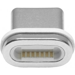 eSTUFF ES604268-BULK kaapelin sukupuolenvaihtaja USB C Harmaa