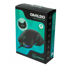Marwus GM120 hiiri Oikeakätinen USB A-tyyppi Optinen 16000 DPI