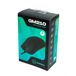 Marwus GM210 hiiri Oikeakätinen USB A-tyyppi Optinen 16000 DPI