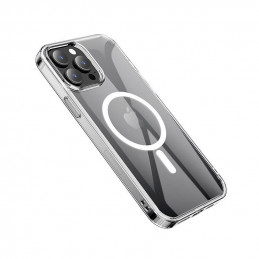 eSTUFF Magnetic Hybrid Clear Case for iPhone 13 Pro Max matkapuhelimen suojakotelo 17 cm (6.7") Suojus Läpinäkyvä