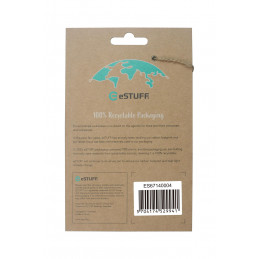 eSTUFF Magnetic Hybrid Clear Case for iPhone 13 Pro Max matkapuhelimen suojakotelo 17 cm (6.7") Suojus Läpinäkyvä