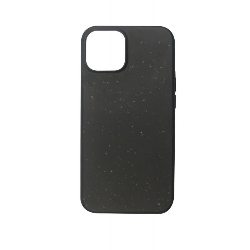 eSTUFF 100% Biodegradable case for iPhone 13 Pro matkapuhelimen suojakotelo 15,5 cm (6.1") Suojus Musta