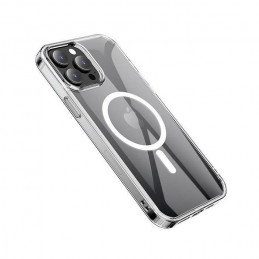 eSTUFF Magnetic Hybrid Clear Case for iPhone 13 Pro matkapuhelimen suojakotelo 15,5 cm (6.1") Suojus Läpinäkyvä