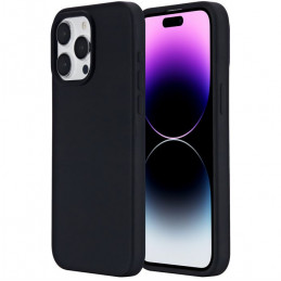 eSTUFF INFINITE RIGA iPhone 15 Pro matkapuhelimen suojakotelo 17 cm (6.7") Suojus Musta