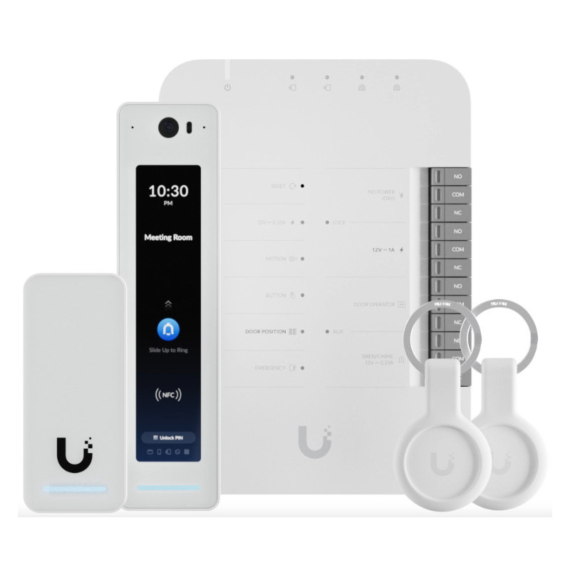 Ubiquiti G2 Starter Kit Professional kulunvalvontajärjestelmä Hopea