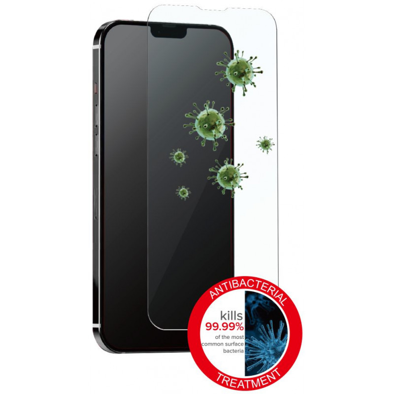 eSTUFF Titan Shield Antibacterial Glass Screen Protector for iPhone 13 mini Kirkas näytönsuoja Apple 25 kpl