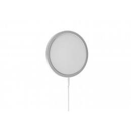 eSTUFF ES638102 mobiililaitteen laturi Älypuhelin Alumiini, Valkoinen AC Langaton lataaminen Pikalataus Sisätila