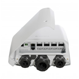 Mikrotik CRS504-4XQ-OUT verkkokytkin Hallittu L3 Fast Ethernet (10 100) Power over Ethernet -tuki 1U Valkoinen