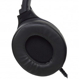 Marwus GH930 kuulokkeet ja kuulokemikrofoni Langallinen Pääpanta Pelaaminen Musta
