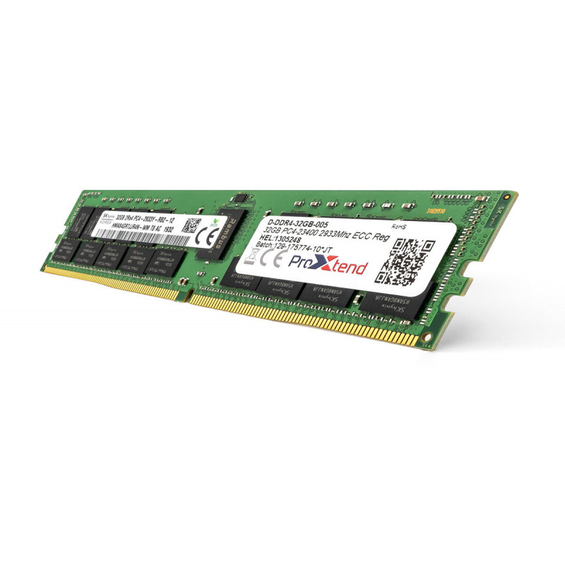 ProXtend 32GB DDR4 PC4-23400 2933MHz muistimoduuli ECC