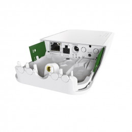 Mikrotik wAP R 300 Mbit s Valkoinen Power over Ethernet -tuki