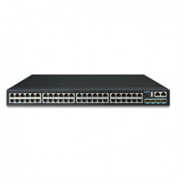 PLANET SGS-6341-48T4X verkkokytkin Hallittu L3 Gigabit Ethernet (10 100 1000) 1U Musta