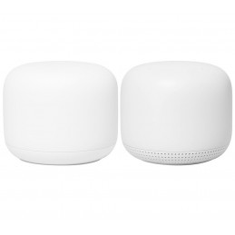 Google Nest Wifi langaton reititin Gigabitti Ethernet Kaksitaajuus (2,4 GHz 5 GHz) Valkoinen