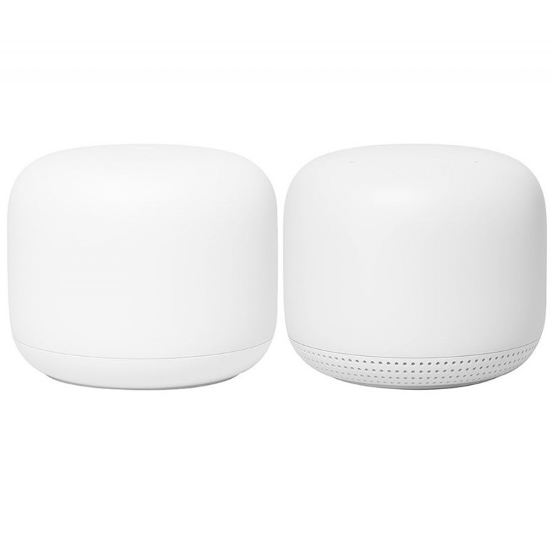 Google Nest Wifi langaton reititin Gigabitti Ethernet Kaksitaajuus (2,4 GHz 5 GHz) Valkoinen