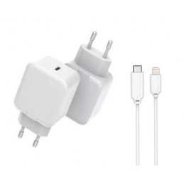 CoreParts MBXUSB-AC0015 mobiililaitteen laturi Universaali Valkoinen AC Pikalataus Sisätila