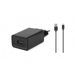 CoreParts 12W USB Power Adapter Musta AC Sisätila