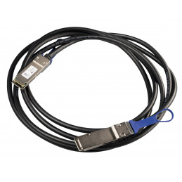 Mikrotik XQ+DA0003 InfiniBand-kaapeli 3 m QSFP+ to QSFP+   QSFP28 to QSFP28 Musta