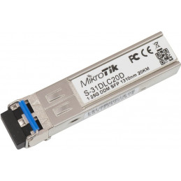 Mikrotik S-31DLC20D lähetin-vastaanotinmoduuli 1250 Mbit s SFP 1310 nm