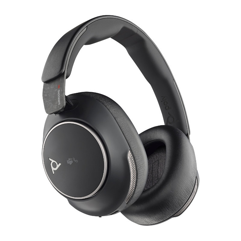 POLY Voyager Surround 80 UC Kuulokkeet Langaton Pääpanta Toimisto puhelukeskus USB Type-C Bluetooth Musta