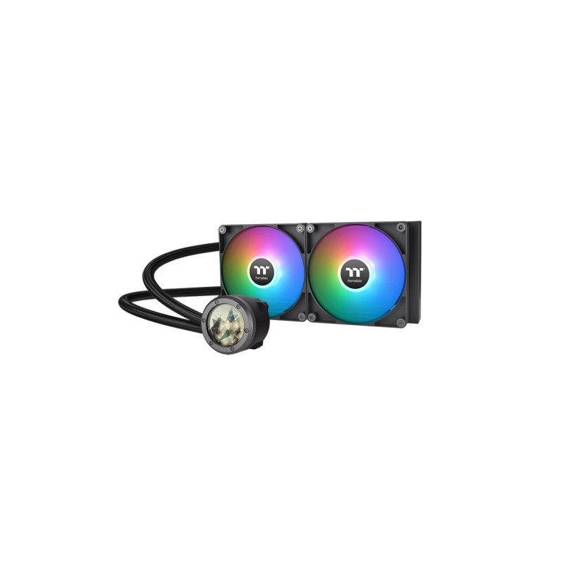 Thermaltake TH280 V2 Ultra ARGB Sync Suoritin All-in-one-nesteenjäähdytin 14 cm Musta