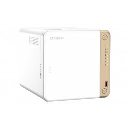 QNAP TS-462-4G NAS- ja tallennuspalvelimet Tower Ethernet LAN Valkoinen N4505