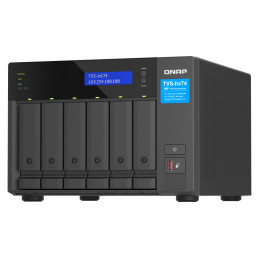 QNAP TVS-h674 NAS Tower Ethernet LAN Musta i3-12100