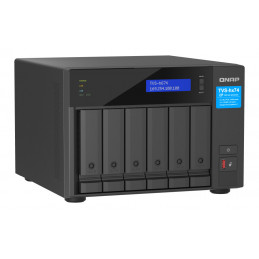 QNAP TVS-h674 NAS Tower Ethernet LAN Musta i3-12100