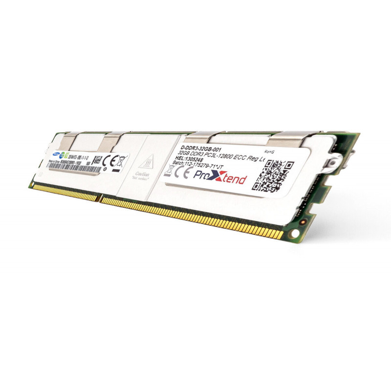 ProXtend 32GB DDR3 PC3L-12800 1600MHz muistimoduuli ECC