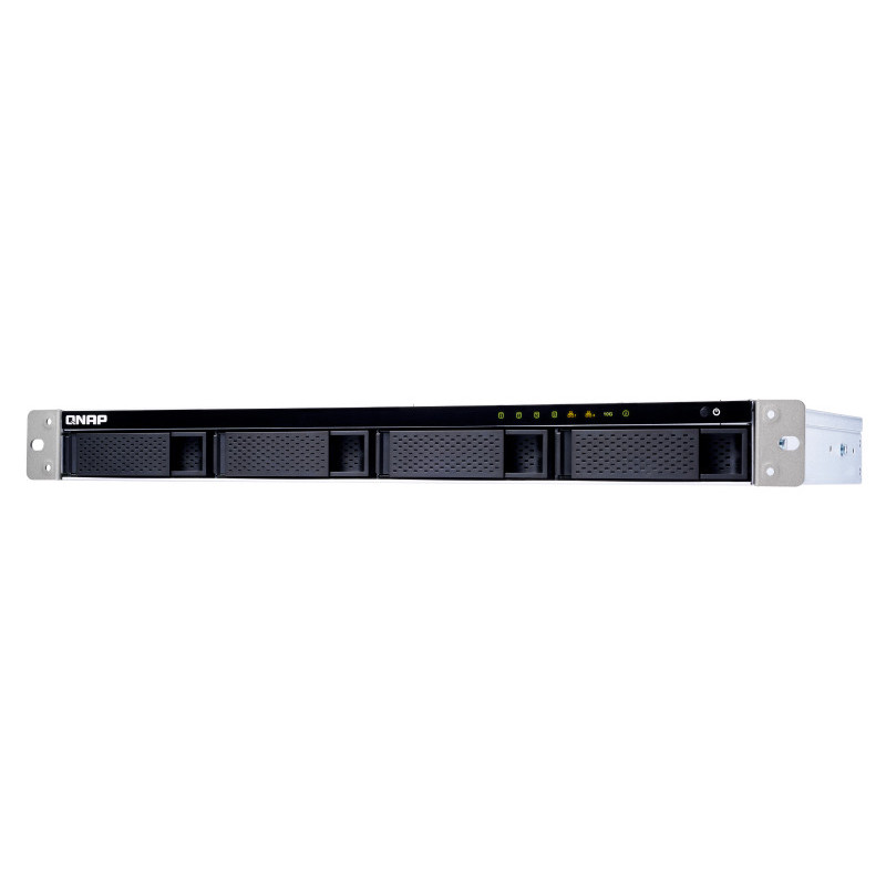 QNAP TS-431XeU NAS Teline ( 1U ) Ethernet LAN Musta, Ruostumaton teräs Alpine AL-314