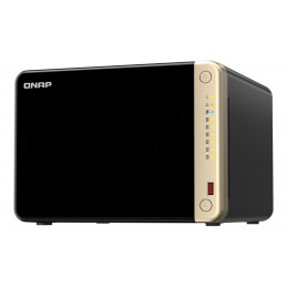 QNAP TS-664 NAS Tower Ethernet LAN Musta N5095