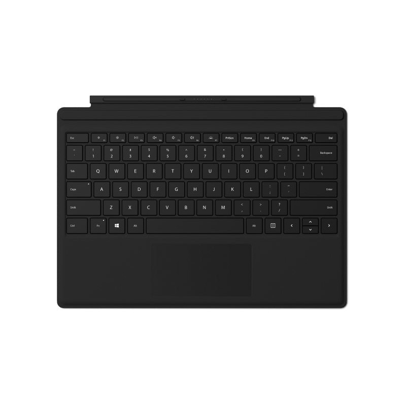 Microsoft Surface Pro Signature Type Cover FPR Musta Microsoft Cover port englanti