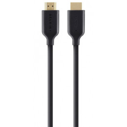 Belkin HDMI - HDMI, 2m HDMI-kaapeli HDMI-tyyppi A (vakio) Musta
