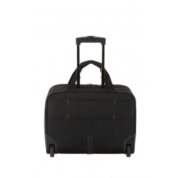 Samsonite 115332-1041 matkalaukku Vaunu Soft shell Musta 26,5 L Polyesteri